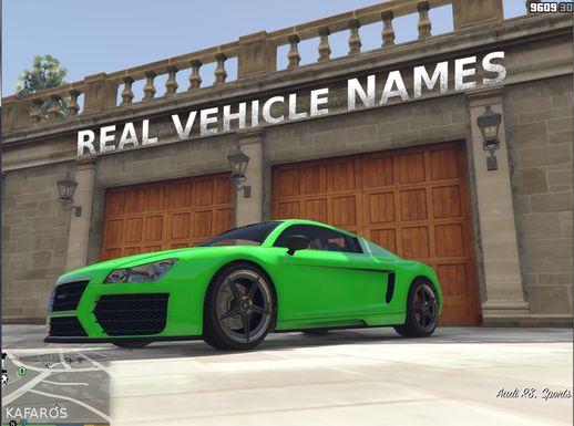 Real Vehicle Names