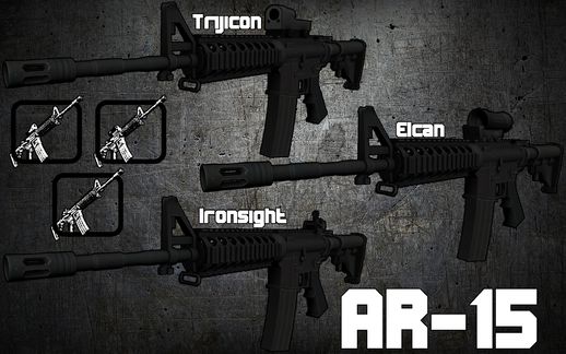 AR-15 3 Versions