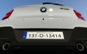 2013 BMW M135i Irish Number Plate
