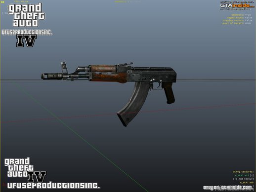 Kalashnikov NO STOCK |HD|HQ| + Sound