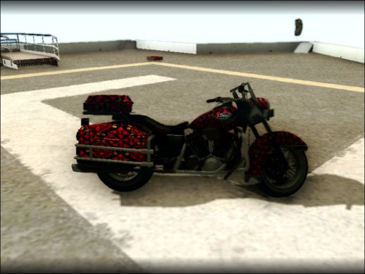 Classic Batik Motorcycle