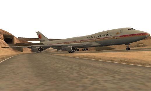 Boeing 747-100 National Airlines
