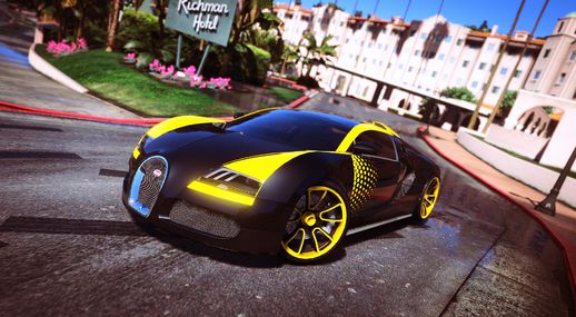 Bugatti Veyron - ( Automatic Spoiler )