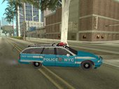 New York Police Department fictional Chevy Caprice Station Wagon 1993/1996