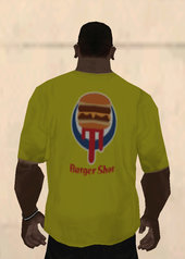 Burger Shot T-shirt Yellow