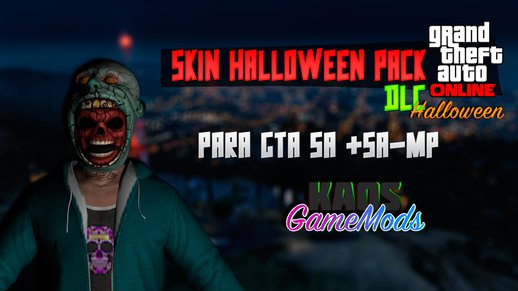 Skin Halloween Pack | DLC Halloween GTA V | SA-MP & Single Player