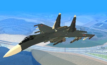 Su-35 Russian Air Force modern livery