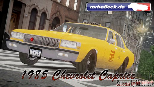 1985 Chevrolet Caprice NYC Taxi