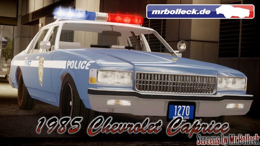 1985 Chevrolet Caprice NYPD Police
