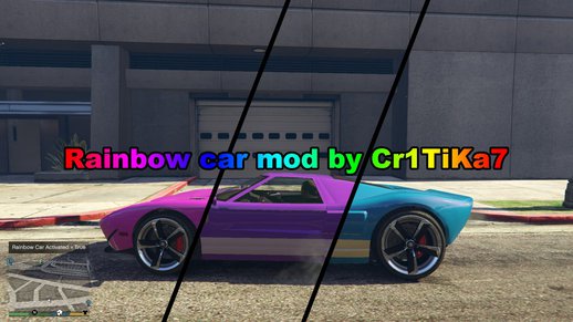 Rainbow Car Mod 1.2h