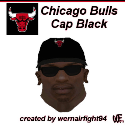 Chicago Bulls Cap Black