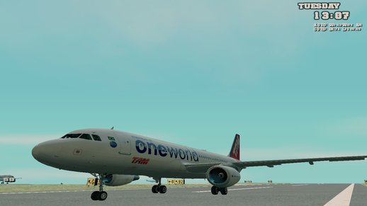 Airbus A320-200 TAM Airlines Oneworld.