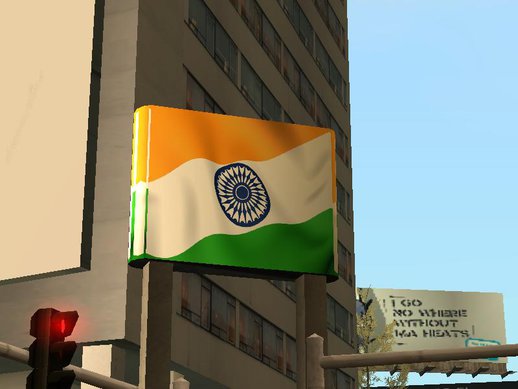 Indian Map & Flag