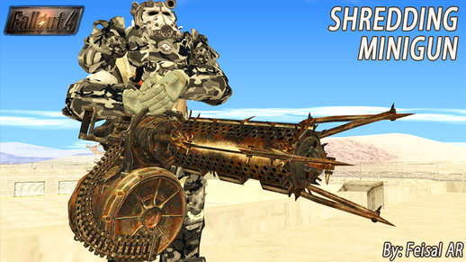 Shredding Minigun (Fallout 4)