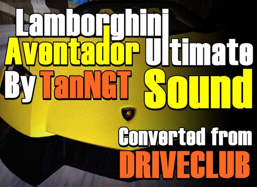 Lamborghini Aventador Ultimate Sound 