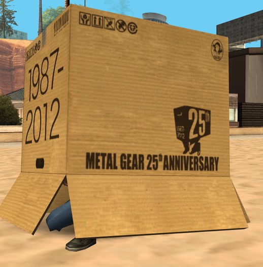25th ver Cardboard box