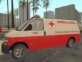 Indonesian PMI Ambulance