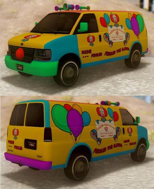 GTA V Vapid Clown Van