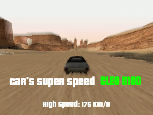Car's Super Speed