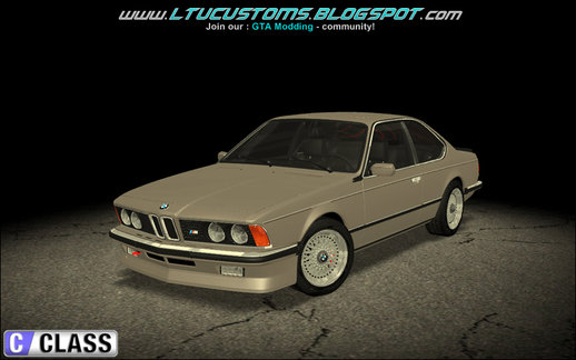 1984 BMW E24 M635 CSi - Stock