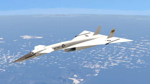XB-70 Valkyrie (Mach 3 high speed bomber)
