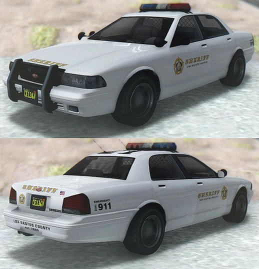 GTA V Vapid Stanier II Sheriff Cruiser