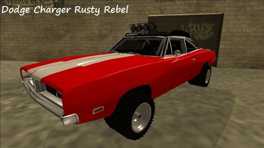 1969 Dodge Charger Rusty Rebel