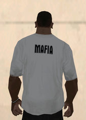 Mafia T-Shirt White Black