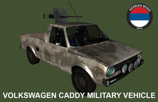 VW Caddy Military Vehicle