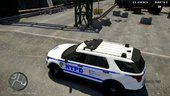 NYPD 2016 Ford Police Interceptor Utility