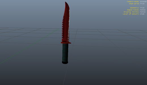 M9 Bayonet - Crimson Web Knife (CS:GO)