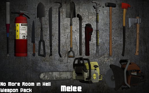 No More Room in Hell Weapon Pack