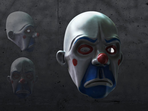 Joker Bank Robber Mask