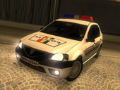 Dacia Logan Romania Police