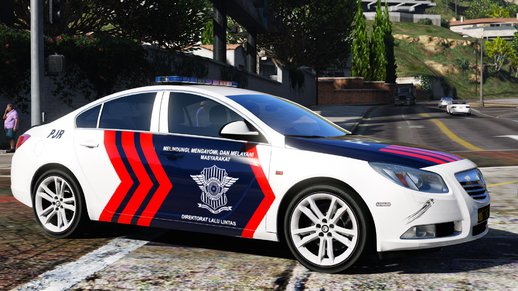 Vauxhall Insignia Indonesian Police PJR