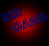 RED GANG CAR and PED