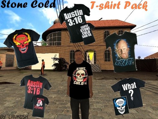 Stone Cold T-Shirt Pack