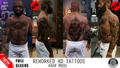 HD Tattoos For Trevor Franklin And Michael V1.8