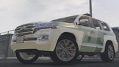 Toyota Land Cruiser Saudi Traffic Police
