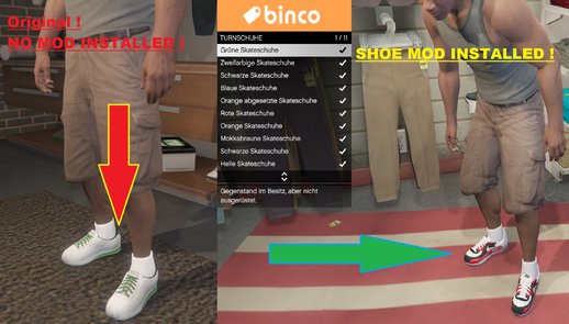 Franklin NEW Sports Shoes Mod (Binco)