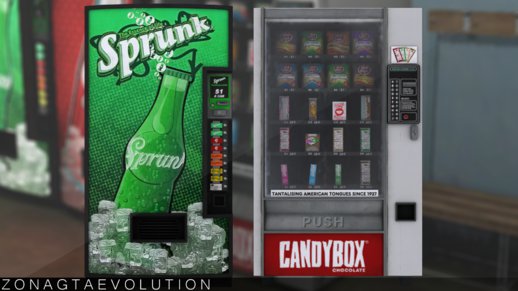 GTA V Vending Machine (Sprunk and CandyBox)