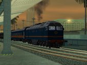2TE116U Diesel Electric Freight Locomotive (P.N.R Blue-Orange Stripe 2012 Livery)