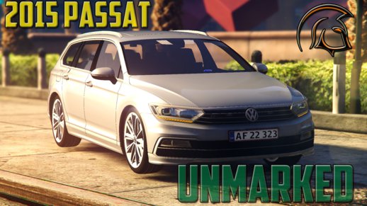 Danish 2015 Volkswagen Passat R-Line - Unmarked Version