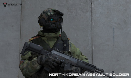 Advanced Warfare North Korean Assault Soldier