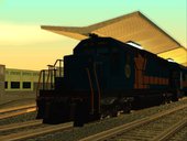 E.M.D SD40 Diesel Electric Locomotive (P.N.R Blue-Orange Stripe 2012 Livery)