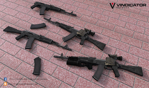 AK74m Pack (For Modern Russian soldiers pack)