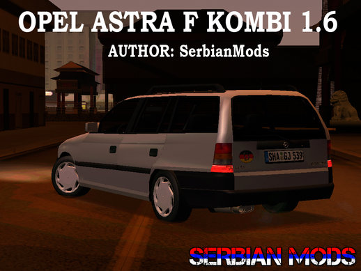 1997 Opel Astra F Kombi 