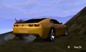 Chevrolet Camaro Bumblebee only Dff for Mobile