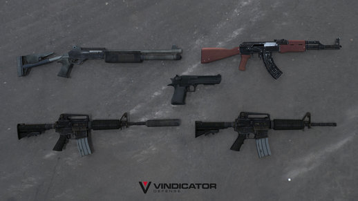 Assault weapons mini pack