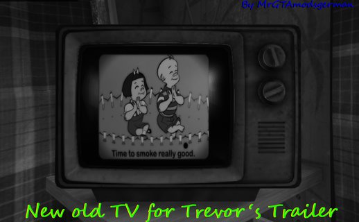 New old TV for Trevor's Trailer